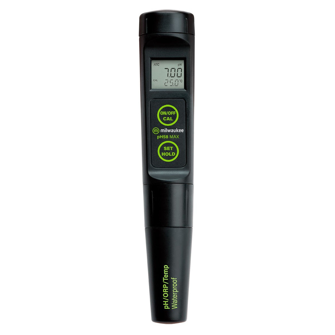 Milwaukee pH58 MAX Waterproof 3-in-1 pH/ORP/Temp Tester with Replaceable Probe Milwaukee Instruments