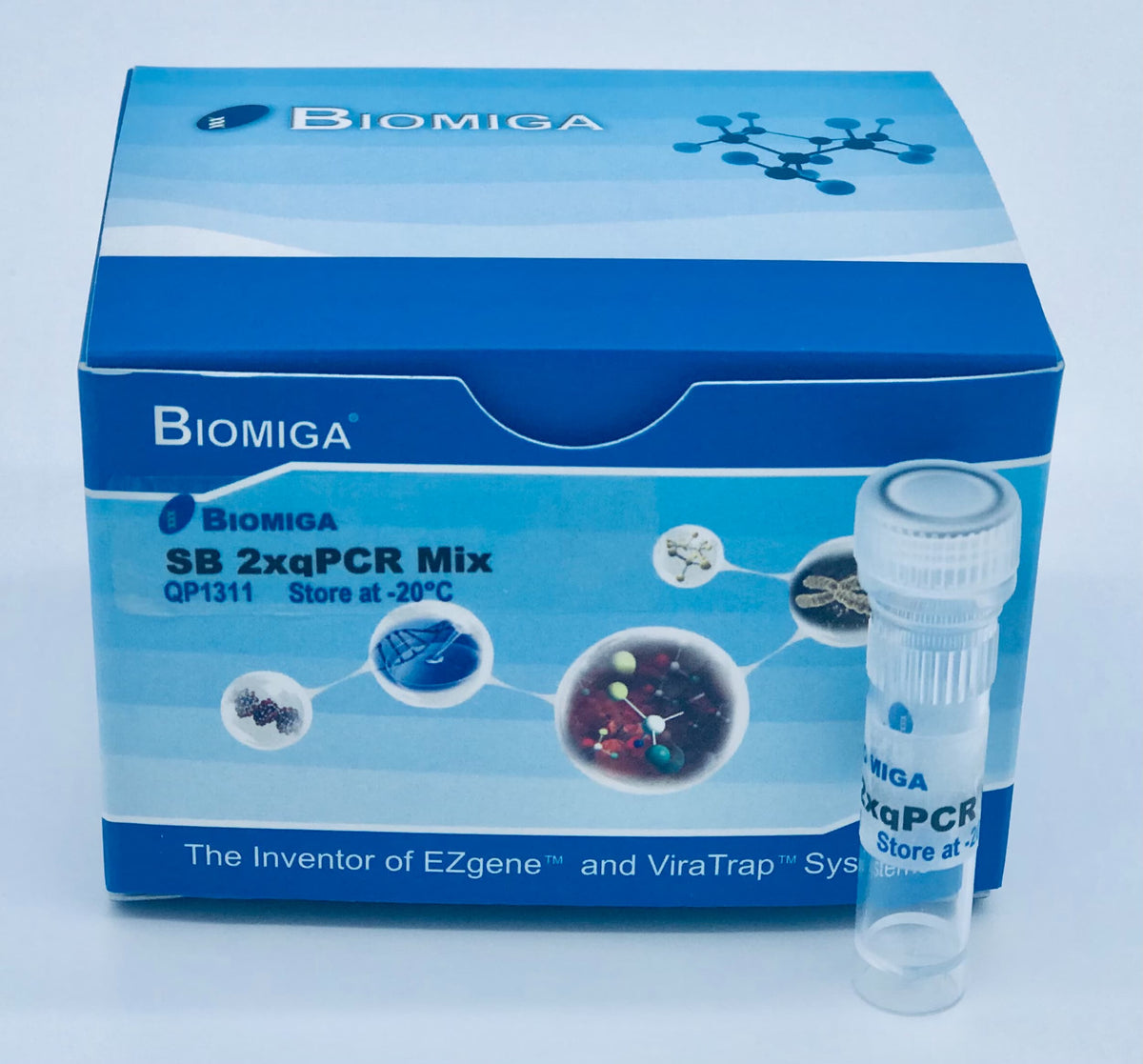 Biomiga 2X SYBR Green qPCR Master Mix, No ROX, Hot Start (QP1311) qPCR Master Mixes Biomiga
