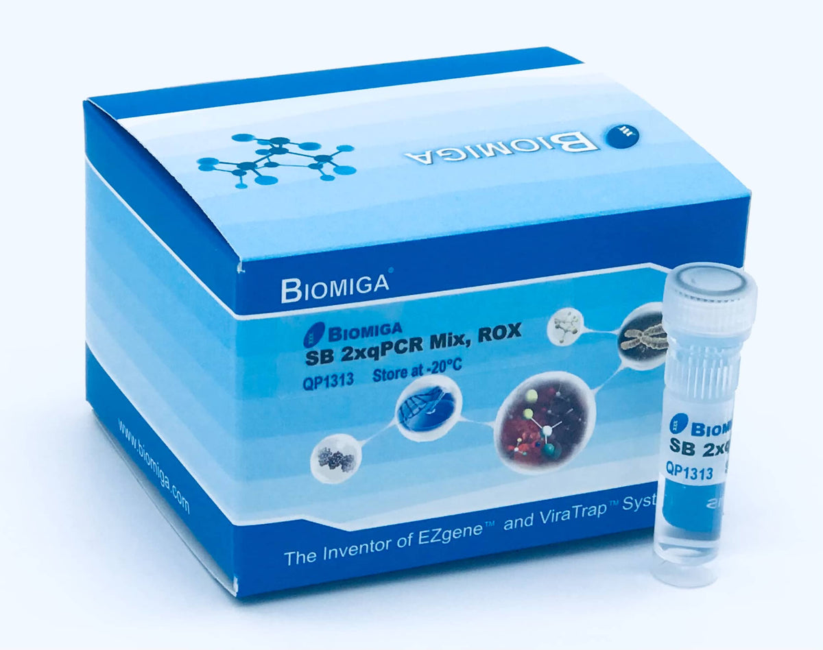 Biomiga 2X SYBR Green qPCR Master Mix, ROX, Hot Start (QP1313) qPCR Master Mixes Biomiga