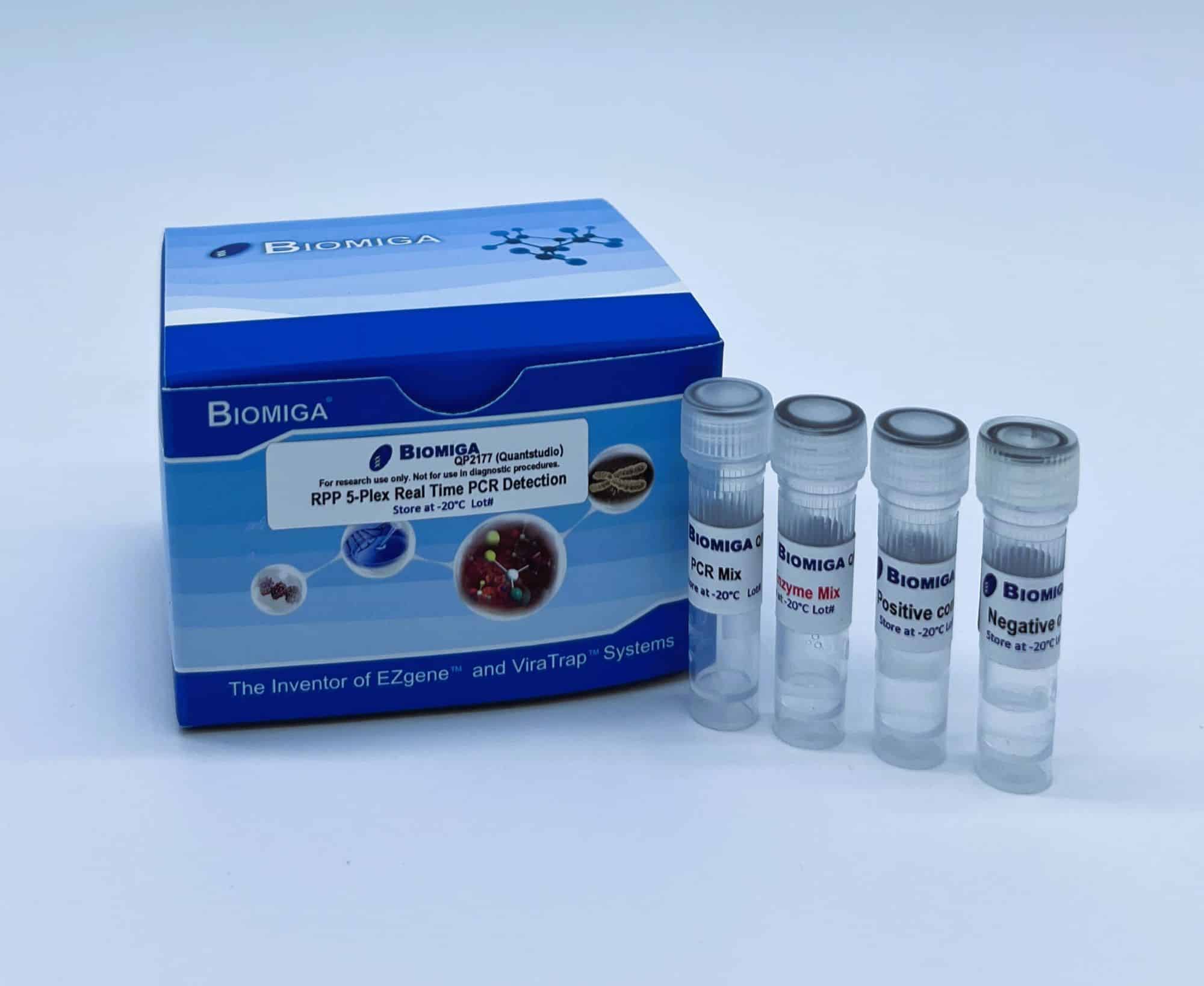 Biomiga QP2177 Quantstudio RPP 5-Plex research kit manufacturer reference photograph