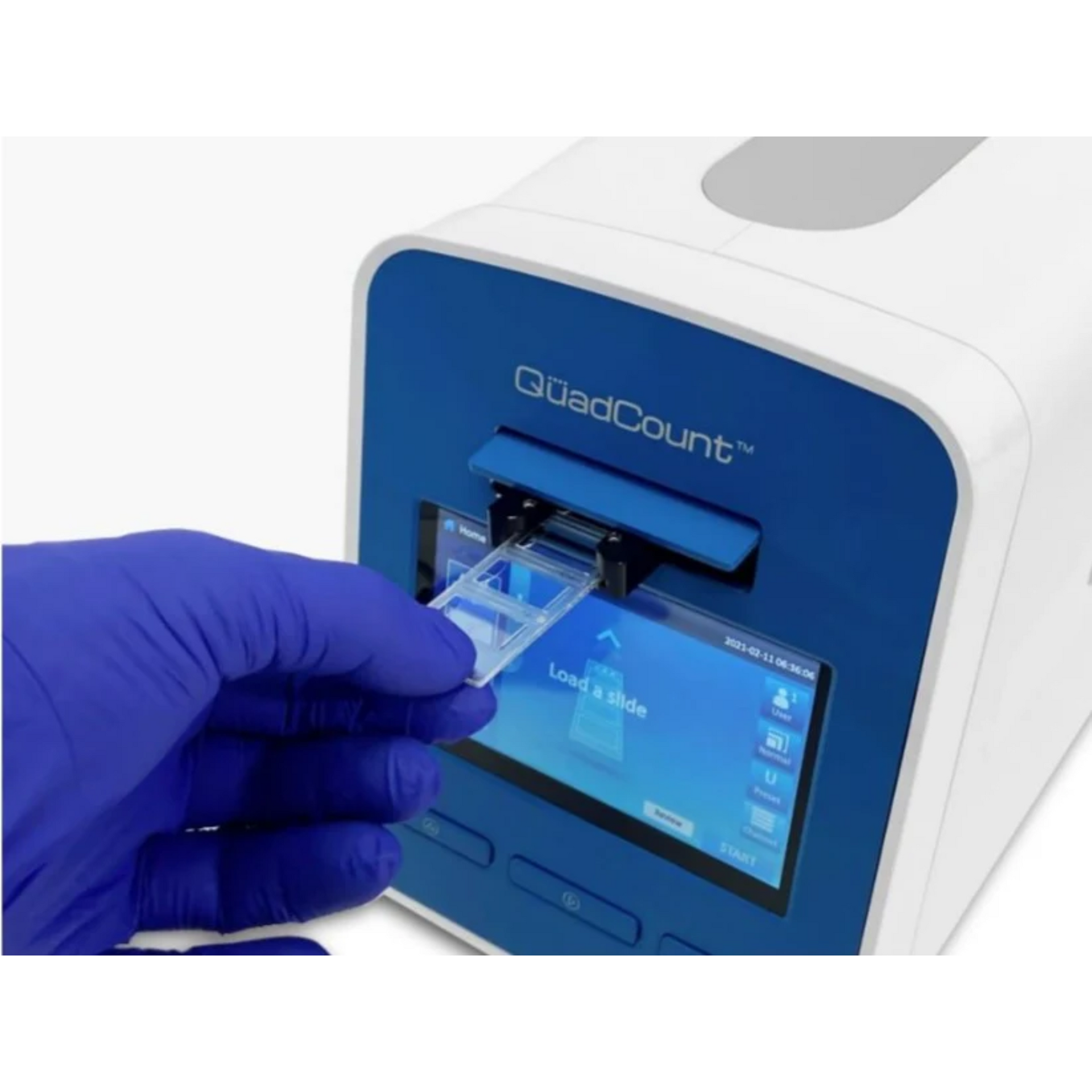 QuadCount Automated Cell Counter — Blue Tiger Scientific