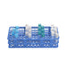 MTC Bio Test Tube Racks – 90-Place 12–14 mm & 60-Place 15–17 mm, Autoclavable PP, 5/Pack Test Tube Racks MTC Bio