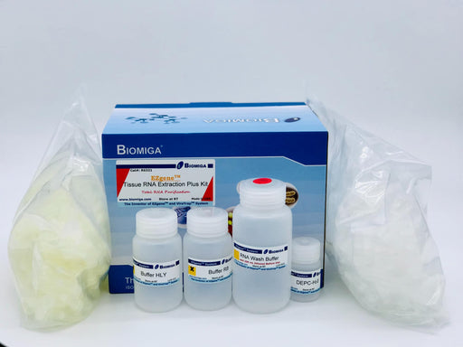 Biomiga Cell/Tissue Total RNA Extraction Kit Plus, gDNA Removal Columns (R6321) Nucleic Acid Purification Kits Biomiga