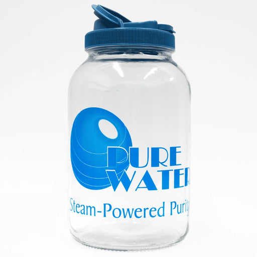 Mini Classic CT Glass Jar with Lid – 1-Gallon BPA-Free Water Storage Water Storage Jar Pure & Secure