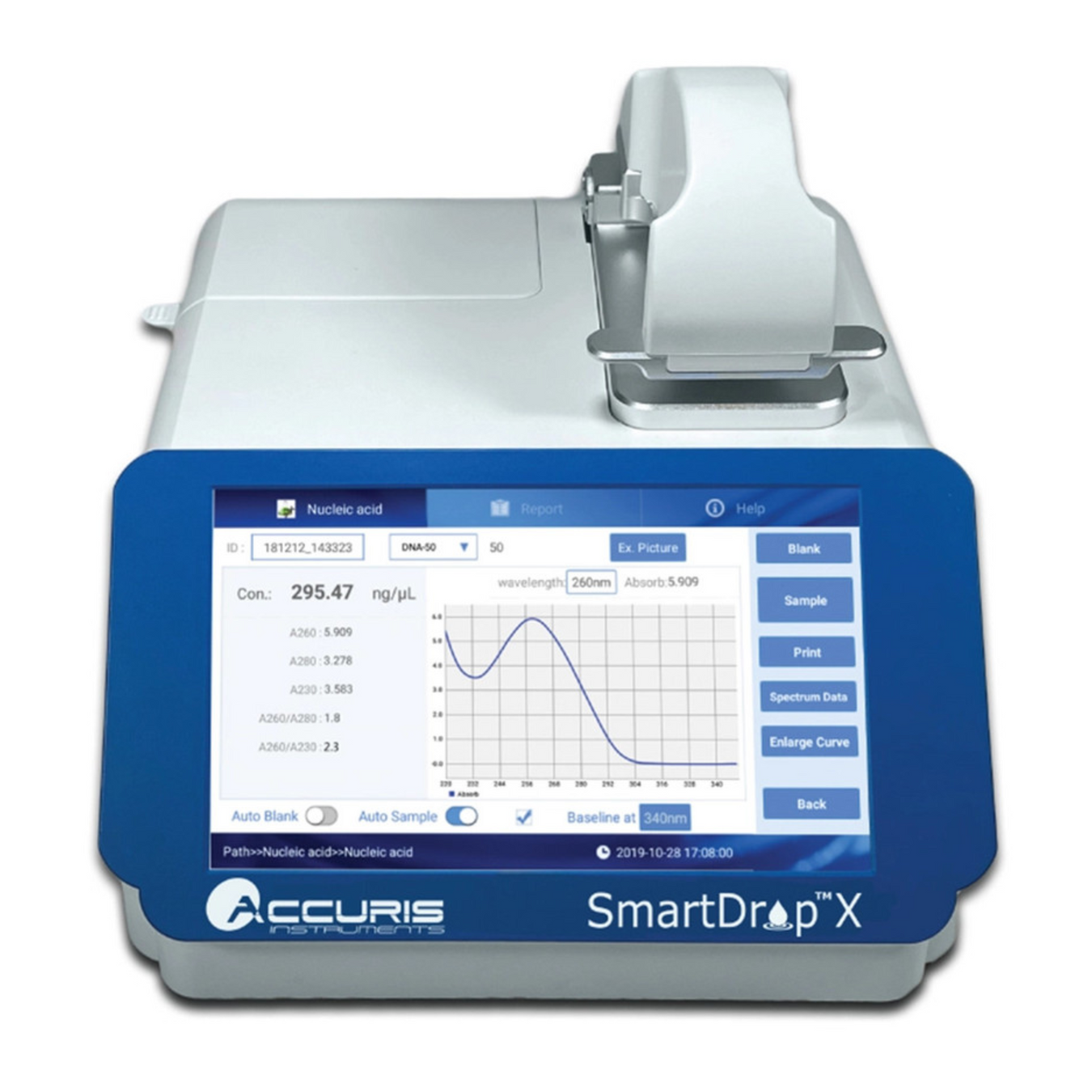 Accuris SmartDrop™ Spectrophotometers
