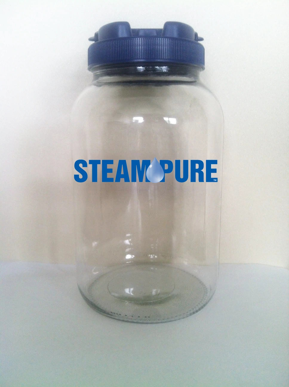 1 Gallon Glass Jug with Lid – SteamPure Distilled Water Storage Water Storage Jar Pure & Secure