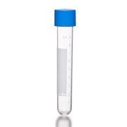 MTC Bio Transport & Culture Tubes – 14 mL PP or 12 mL PS, Sterile T7955 | Transport Culture Tube, 16 x 100mm, PS, round bottom, with screw-cap, white printed graduations, 12mL Test Tubes MTC Bio