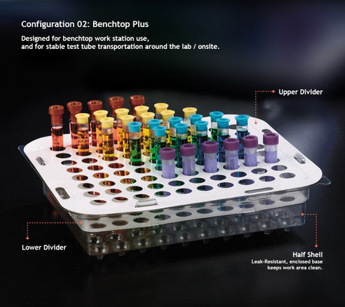 Heathrow Scientific Test n’ Toss Disposable Tube Rack | 18710 Heathrow Scientific