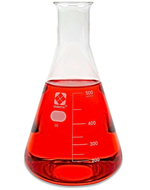Erlenmeyer Flasks – Borosilicate Glass, Graduated, Narrow Neck 2000 mL 1 Each Flasks Heathrow Scientific