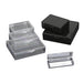MTC Bio Western Blot Boxes – Clear & Opaque Black, Hinged Lid Western Blot Boxes MTC Bio