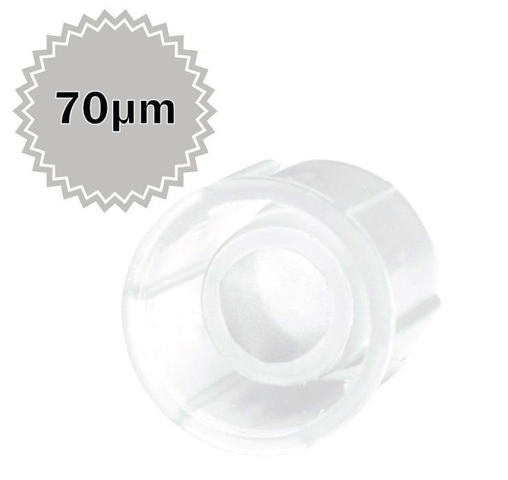 MTC Bio FlowTubes™ Flow Cytometry Tubes – 5 mL, 12 × 75 mm Caps only: 70 µm strainer, white | Sterile | 25 bag | 500 pack Flow Cytometry Tubes MTC Bio