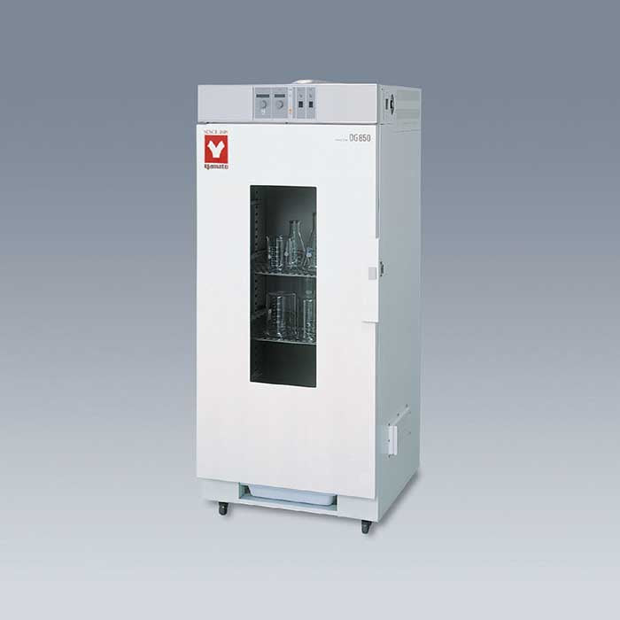 Yamato DG Series Glassware Drying Natural Convection Ovens - 92L to 445L, 70°C, Stainless Steel, Germicidal Lamp Ovens Yamato