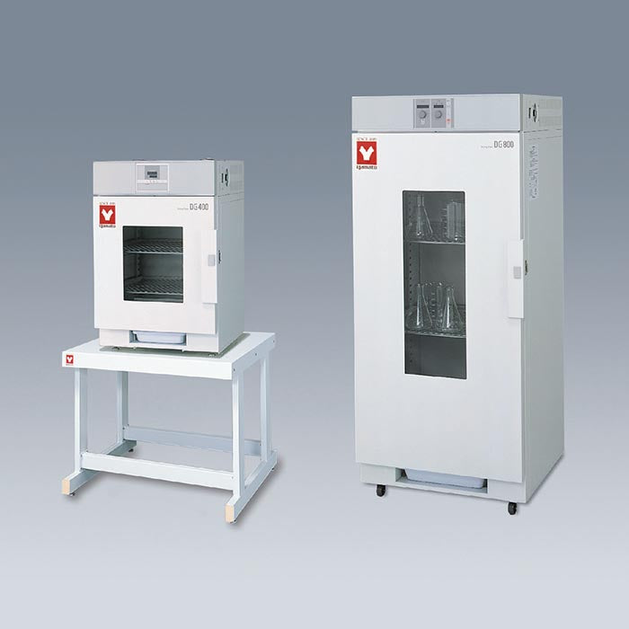Yamato DG Series Glassware Drying Natural Convection Ovens - 92L to 445L, 70°C, Stainless Steel, Germicidal Lamp Ovens Yamato