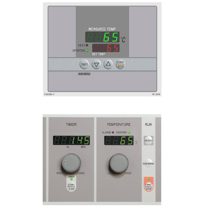 Yamato DG Series Glassware Drying Natural Convection Ovens - 92L to 445L, 70°C, Stainless Steel, Germicidal Lamp Ovens Yamato