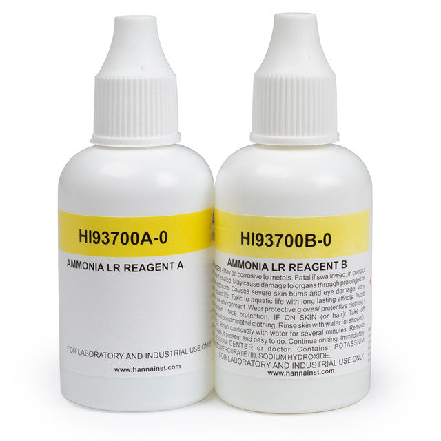 Ammonia Low Range Reagent Kit – HI93700‑01 (100 Tests) Reagent Kit Hanna Instruments