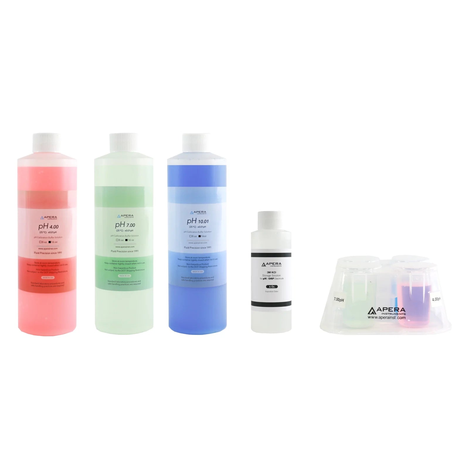 Apera AI1104 pH calibration buffer kit