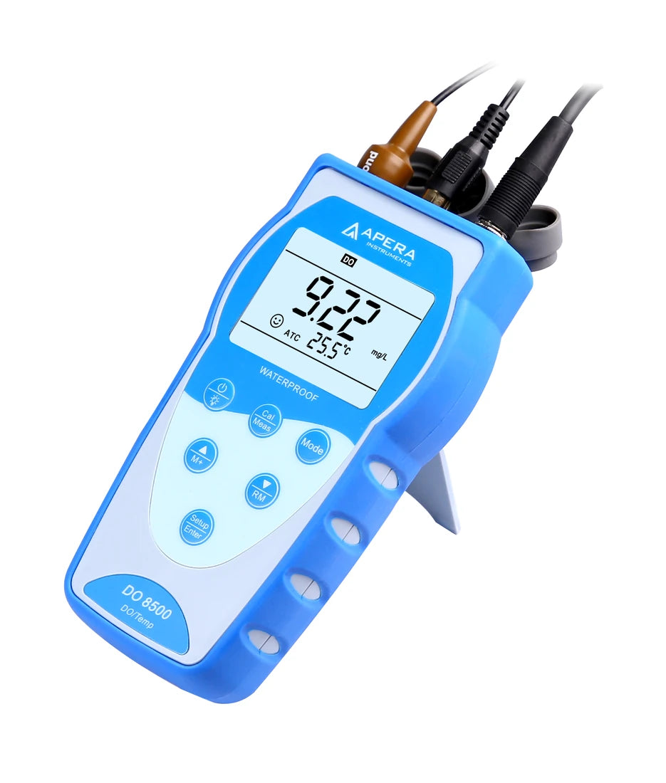 Apera DO8500 Portable Optical Dissolved Oxygen Meter Kit, 10-ft Cable | AI485 Portable Optical Dissolved Oxygen Meter Apera Instruments