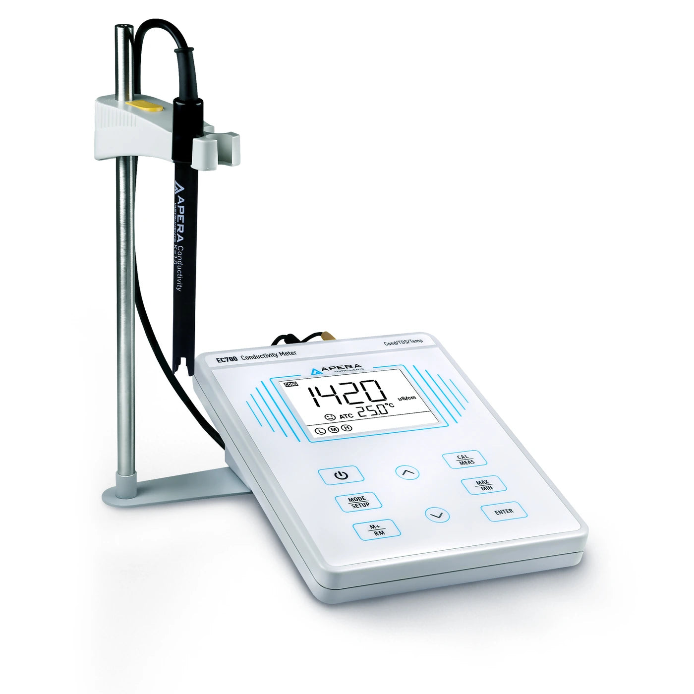 Apera EC700 Benchtop Conductivity Meter Kit with 2301T-F Electrode Default Title Benchtop Conductivity Meter Apera Instruments