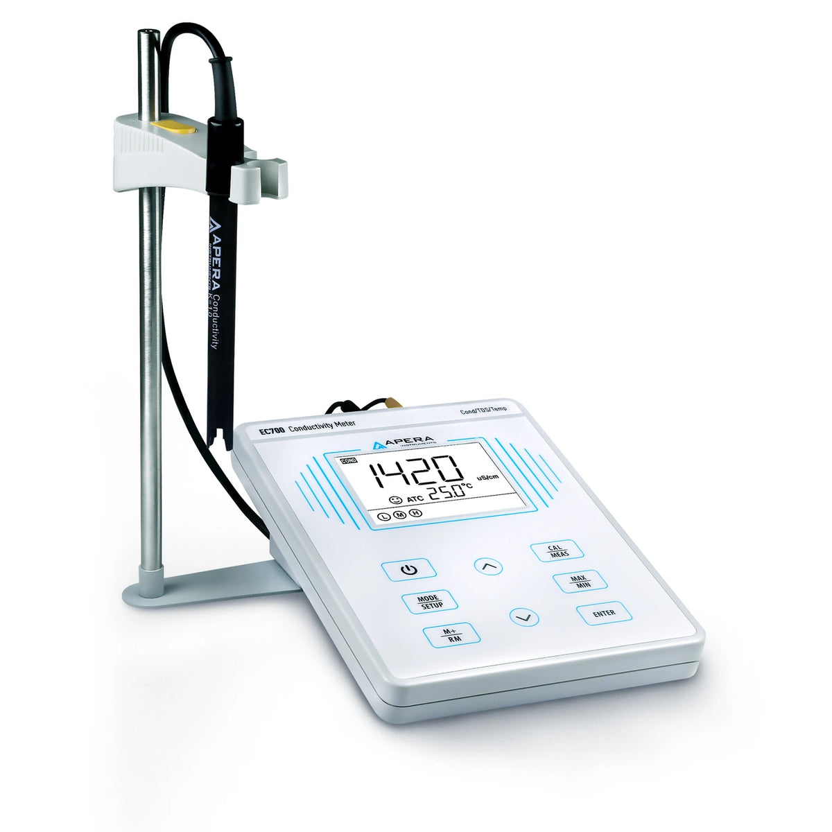 Apera EC700 Benchtop Conductivity Meter Kit with 2301T-F Electrode Default Title Benchtop Conductivity Meter Apera Instruments