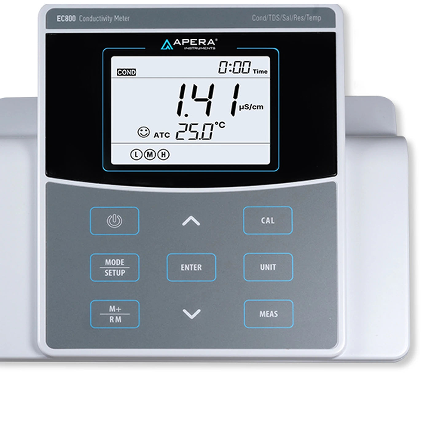 Apera EC800 Laboratory Benchtop Conductivity Meter Kit with 2301T-F Electrode Benchtop Conductivity Meter Apera Instruments
