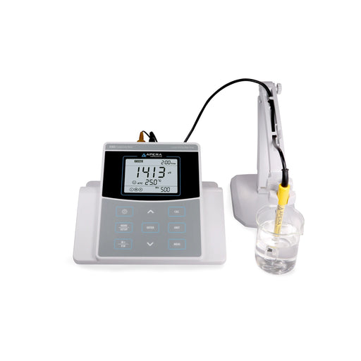 Apera EC820 Precision Benchtop Conductivity Meter Kit with 2401T-F Glass Electrode Benchtop Conductivity Meter Apera Instruments