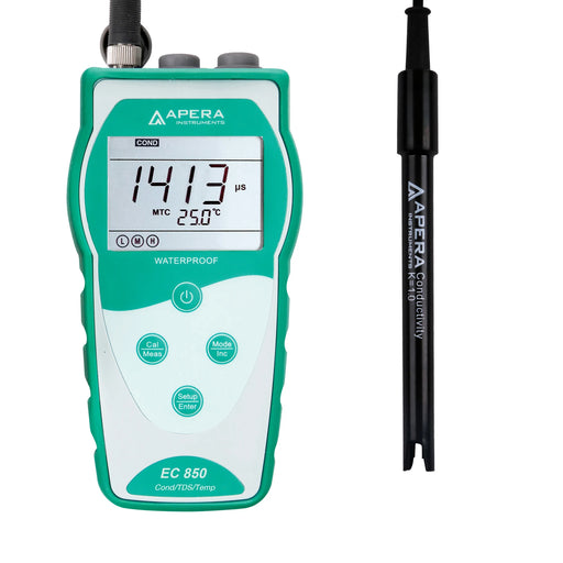 Apera EC850 Value Portable Conductivity and TDS Meter Kit Default Title Value Portable Conductivity Meter Apera Instruments
