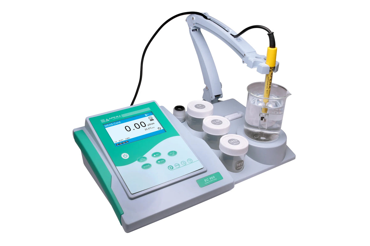 Apera EC950 Benchtop Conductivity Meter Kit with 2401T-F and TestBench Default Title Benchtop Conductivity Meter Apera Instruments