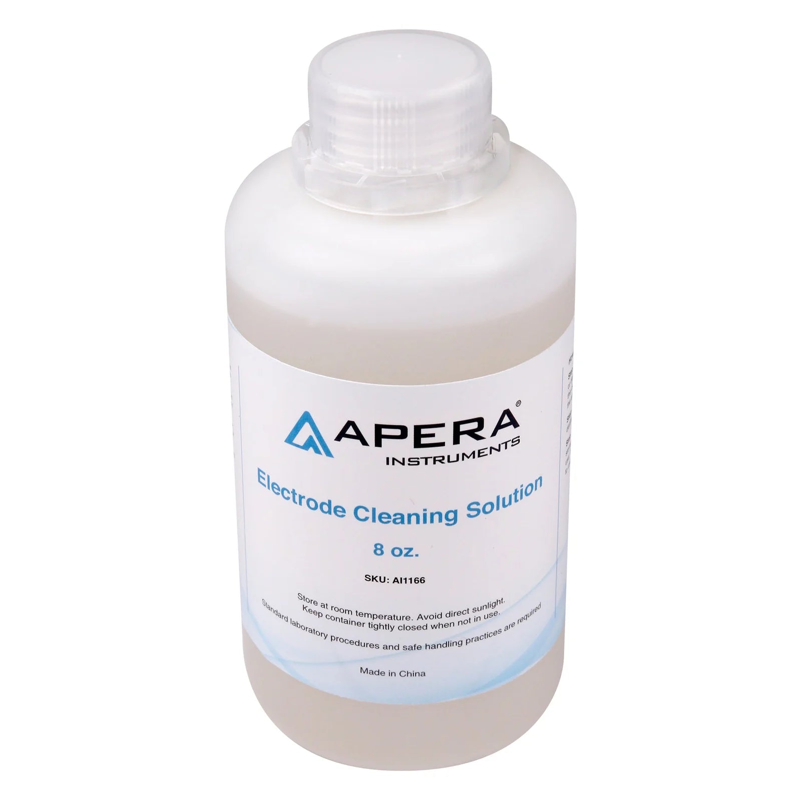 Apera pH electrode cleaning solution bottle