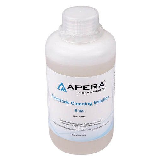 Apera Electrode Cleaning Solution for pH and Conductivity Electrodes, 8 oz Electrode Cleaning Solution Apera Instruments