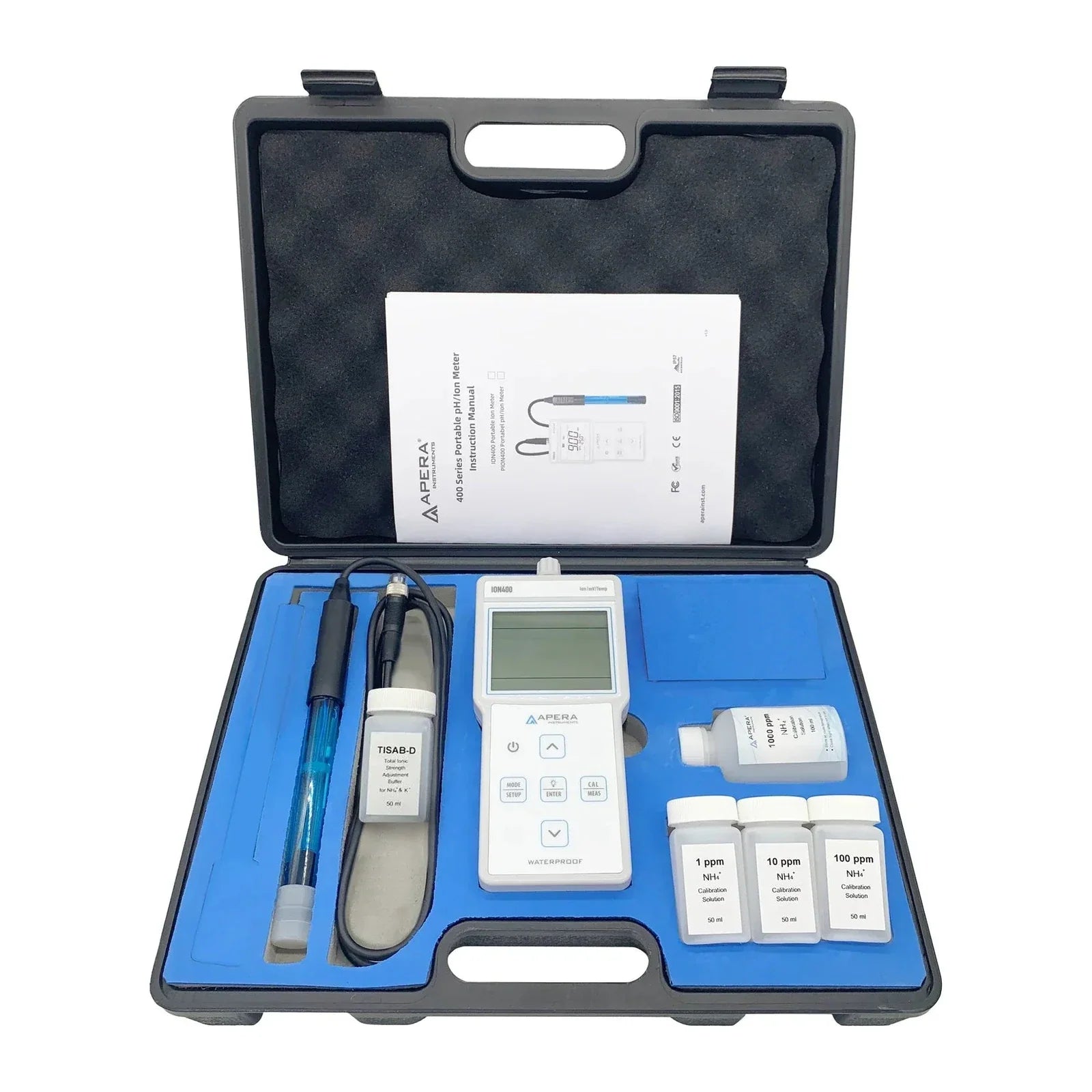Apera ION400-CL Portable Chloride Ion Meter Kit (AI4370) Portable Ion Meter Kit Apera Instruments