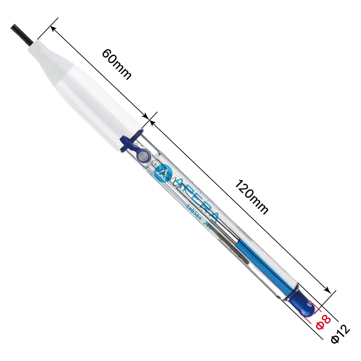 Apera LabSen 211 / 213 Refillable pH Electrode for General Water Solutions, TRIS Compatible pH Electrode Apera Instruments