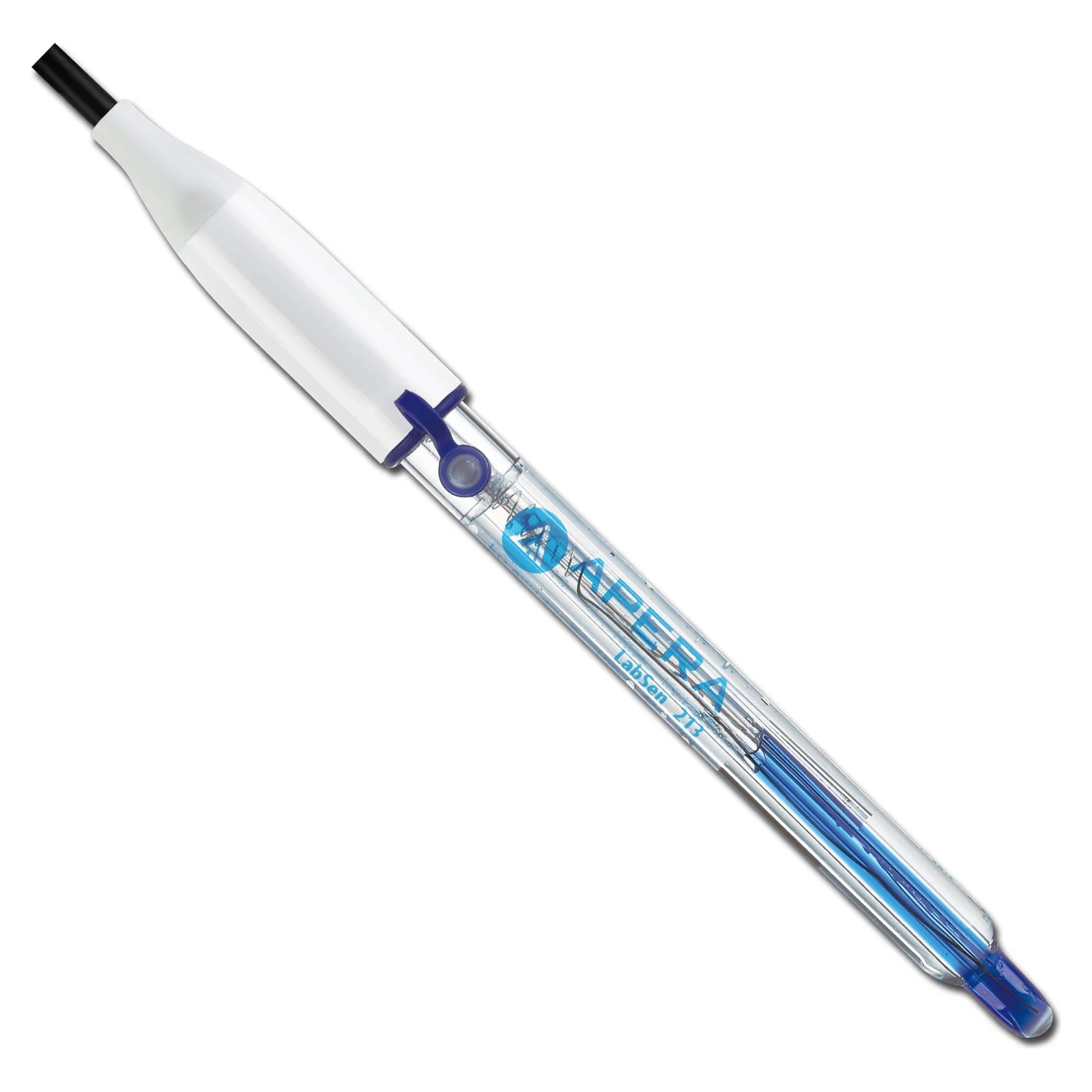 Apera LabSen 211 / 213 Refillable pH Electrode for General Water Solutions, TRIS Compatible LabSen 213 – BNC RCA with temp sensor pH Electrode Apera Instruments
