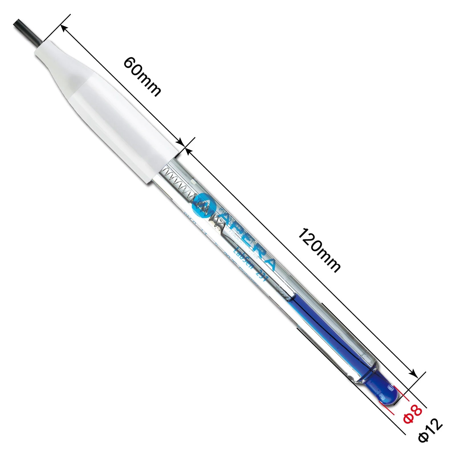 Apera LabSen 231 Non-Refillable Glass pH Electrode for Wastewater, Suspensions and Emulsions, BNC pH Electrode Apera Instruments