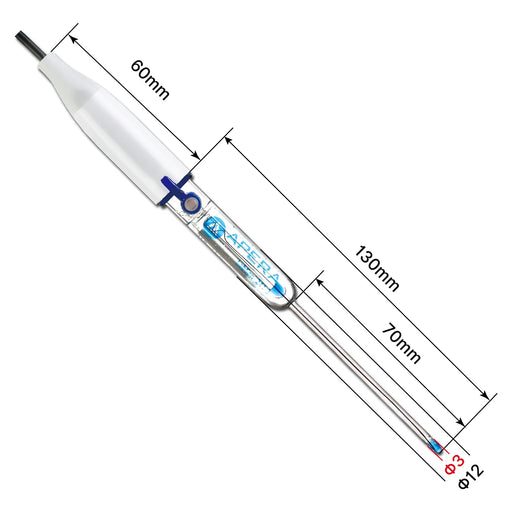 Apera LabSen 241-3 / 241-3SP / 241-180 Refillable Micro pH Electrode for Micro-Volume Samples and NMR Tubes LabSen 241-3 – micro-volume samples pH Electrode Apera Instruments