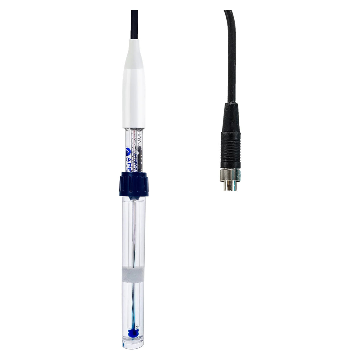 Apera LabSen 241-6 / 243-6 / 246-5 Semi-Micro pH Electrode for Test Tubes and Small Samples LabSen 246-5 – 8-pin for PH60 PH60Z pH Electrode Apera Instruments