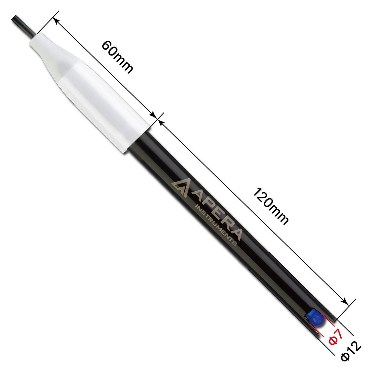 Apera LabSen 331 / 333 / 335 POM-Body pH Electrode for Wastewater, Emulsions and Suspensions pH Electrode Apera Instruments