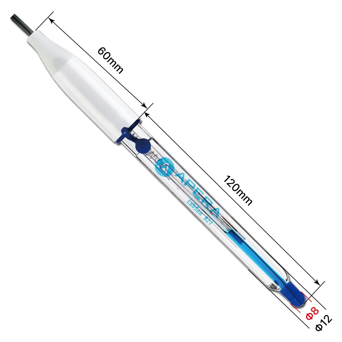 Apera LabSen 821 / 823 Refillable pH Electrode for Biotech, Pharma, Dairy and Protein-Containing Liquids pH Electrode Apera Instruments