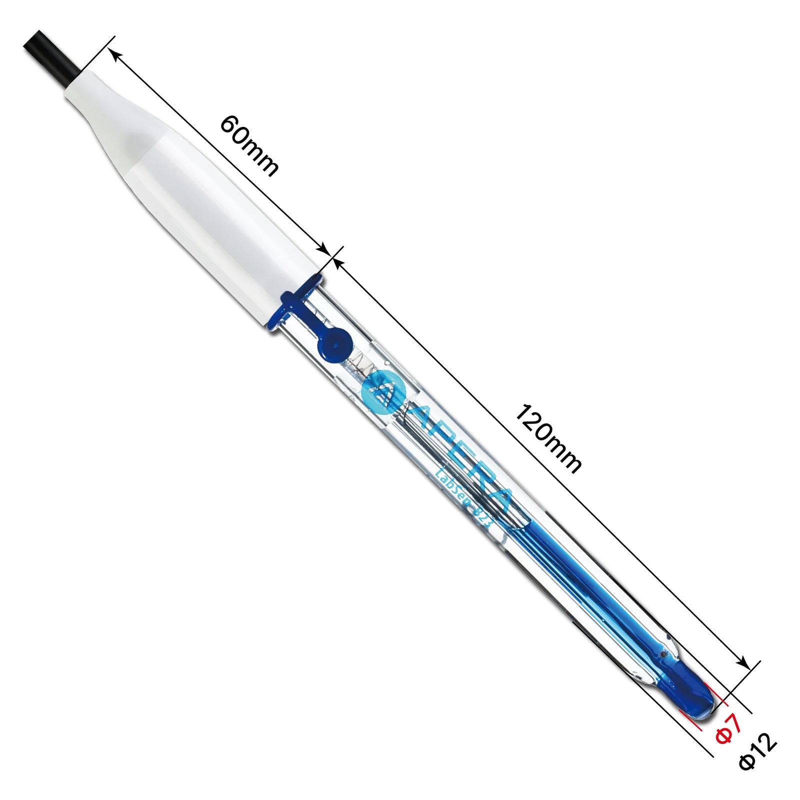 Apera LabSen 821 / 823 Refillable pH Electrode for Biotech, Pharma, Dairy and Protein-Containing Liquids pH Electrode Apera Instruments