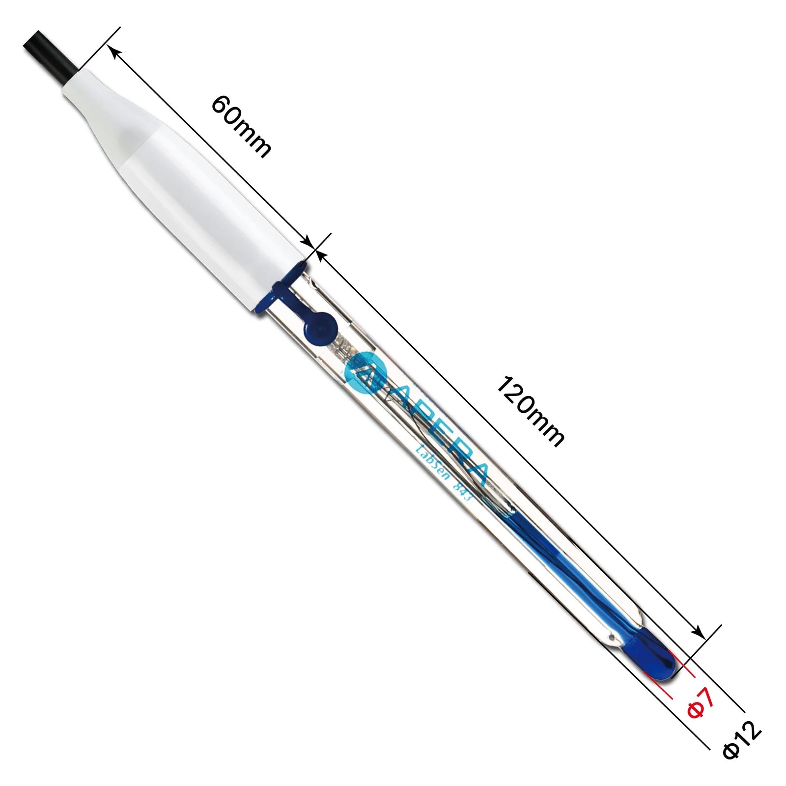 Apera LabSen 831 / 833 / 835 pH Electrode for Strong Acids and HF-Containing Solutions pH Electrode Apera Instruments