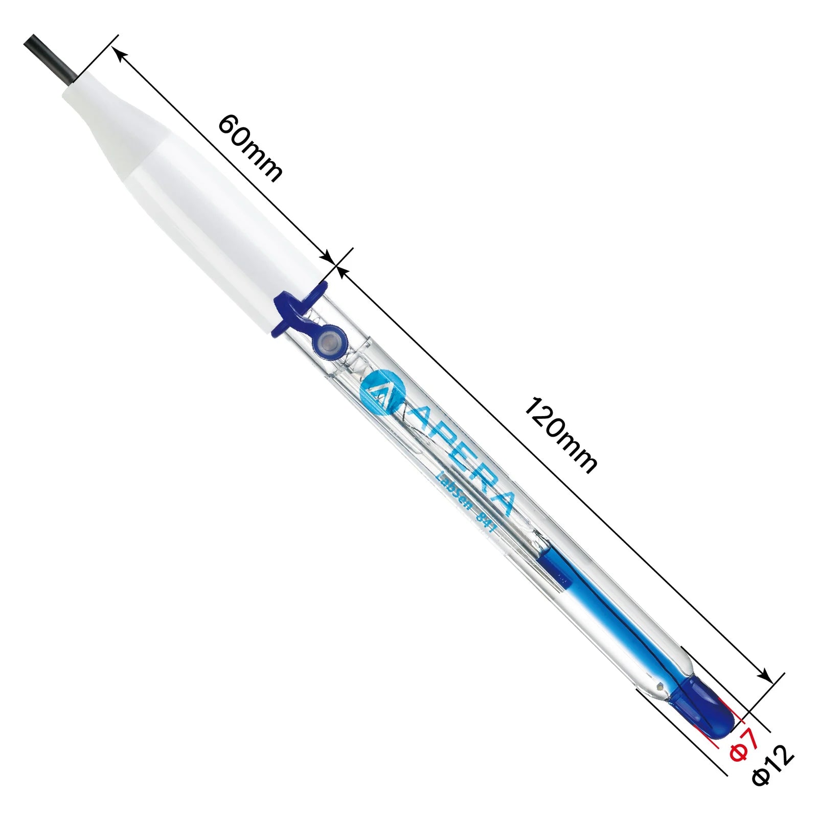 Apera LabSen 841 / 843 / 845 pH Electrode for Strong Alkaline and High-Salinity Solutions pH Electrode Apera Instruments