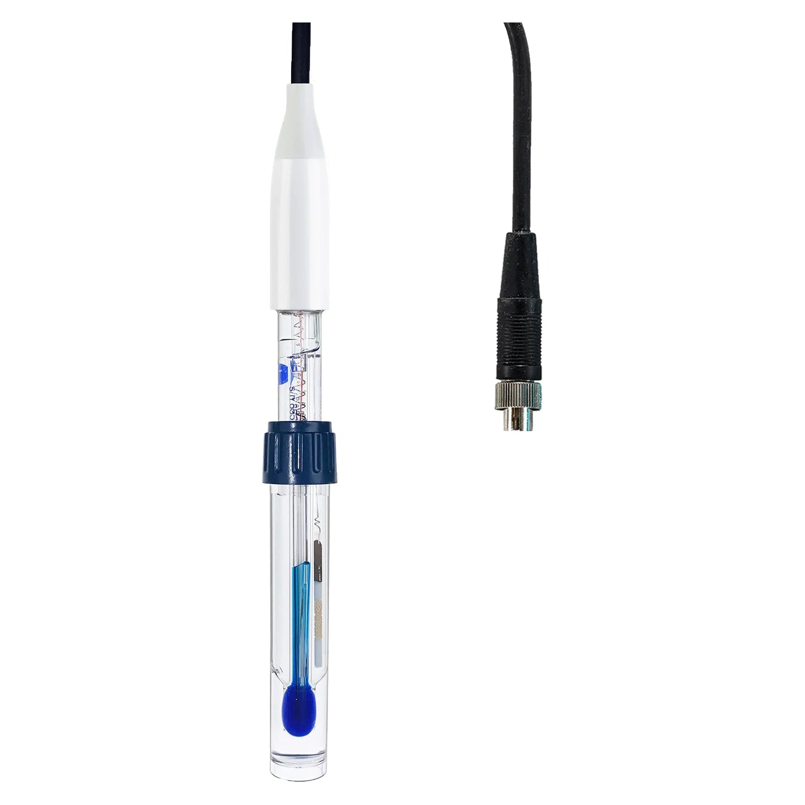 Apera LabSen 851-H / 853-H / 855 Pre-Pressurized pH Electrode for Highly Viscous Samples with High Alkalinity or Salinity LabSen 855 – 8-pin for PH60 PH60Z pH Electrode Apera Instruments