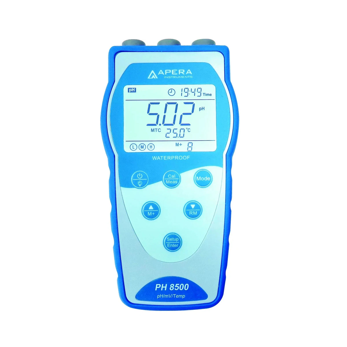 Apera PH8500-A Portable pH Meter with Temperature Probe Only and GLP Data Logging (AI5592) Portable pH Meter Apera Instruments