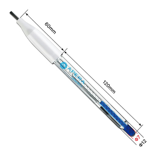 Apera LabSen 851-S Pre-Pressurized pH Electrode for Highly Viscous Samples, BNC pH Electrode Apera Instruments