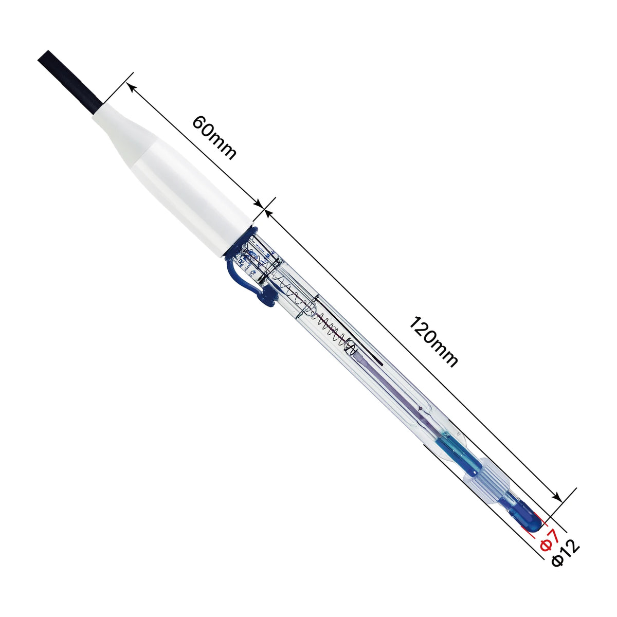 Apera LabSen 873 Refillable pH/Temperature Electrode for Organic Solvents, BNC/RCA pH Electrode Apera Instruments