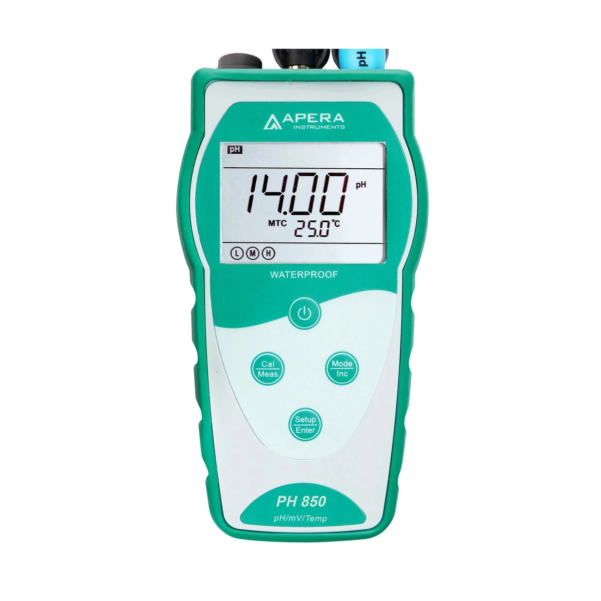 Apera PH850-A Portable pH Meter with Temperature Probe Only (AI5590) Portable pH Meter Apera Instruments