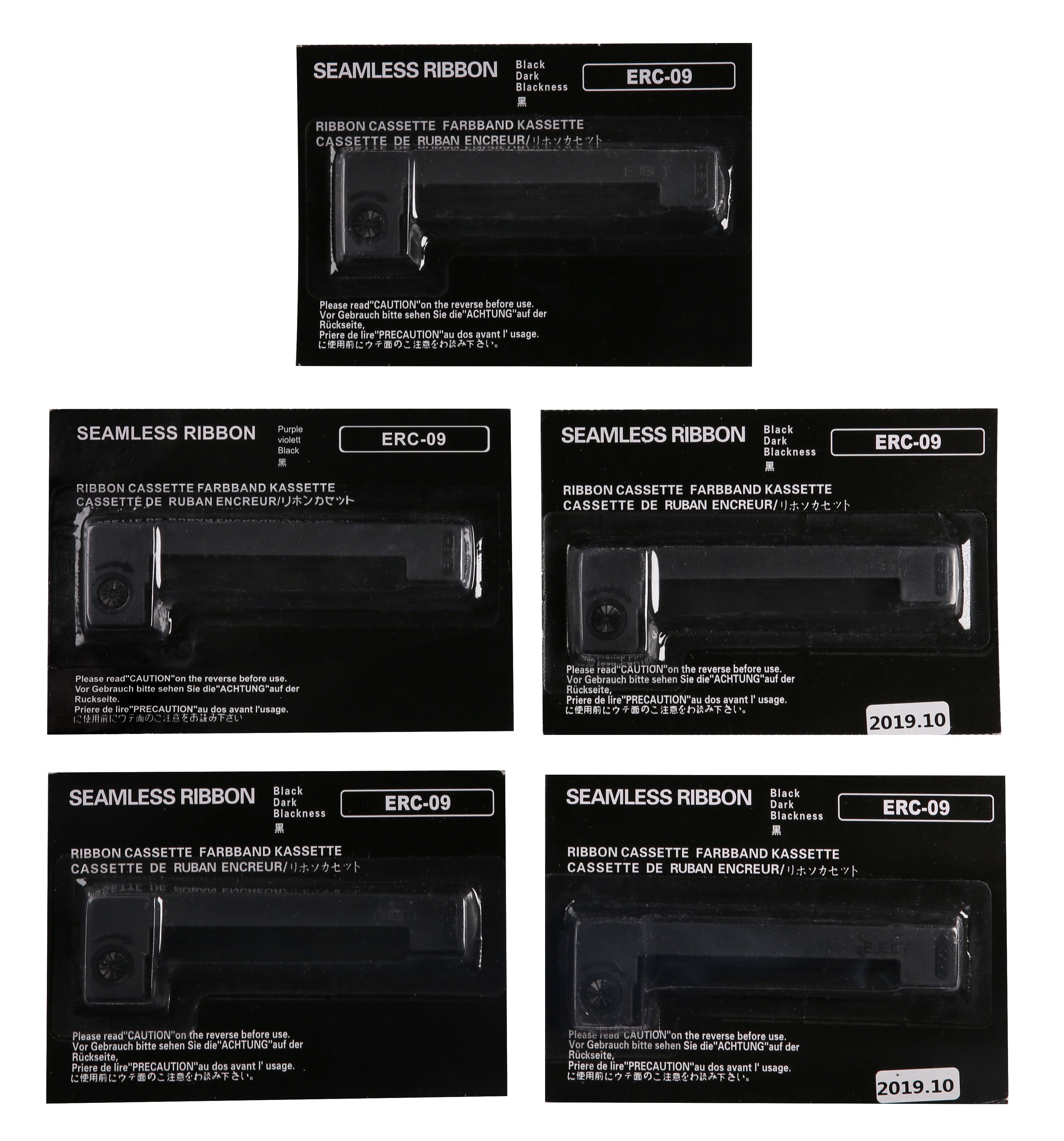 Apera ORO-09 Black Ink Ribbons for TH192G, 5-Pack (AI5673) Printer Ribbon Apera Instruments