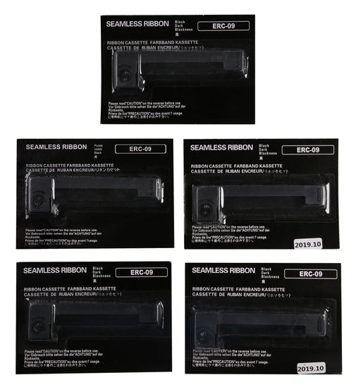 Apera ORO-09 Black Ink Ribbons for TH192G, 5-Pack (AI5673) Printer Ribbon Apera Instruments