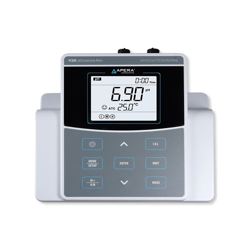 Apera PC800 Benchtop pH/Conductivity Meter Kit Default Title Benchtop pH and Conductivity Meter Apera Instruments