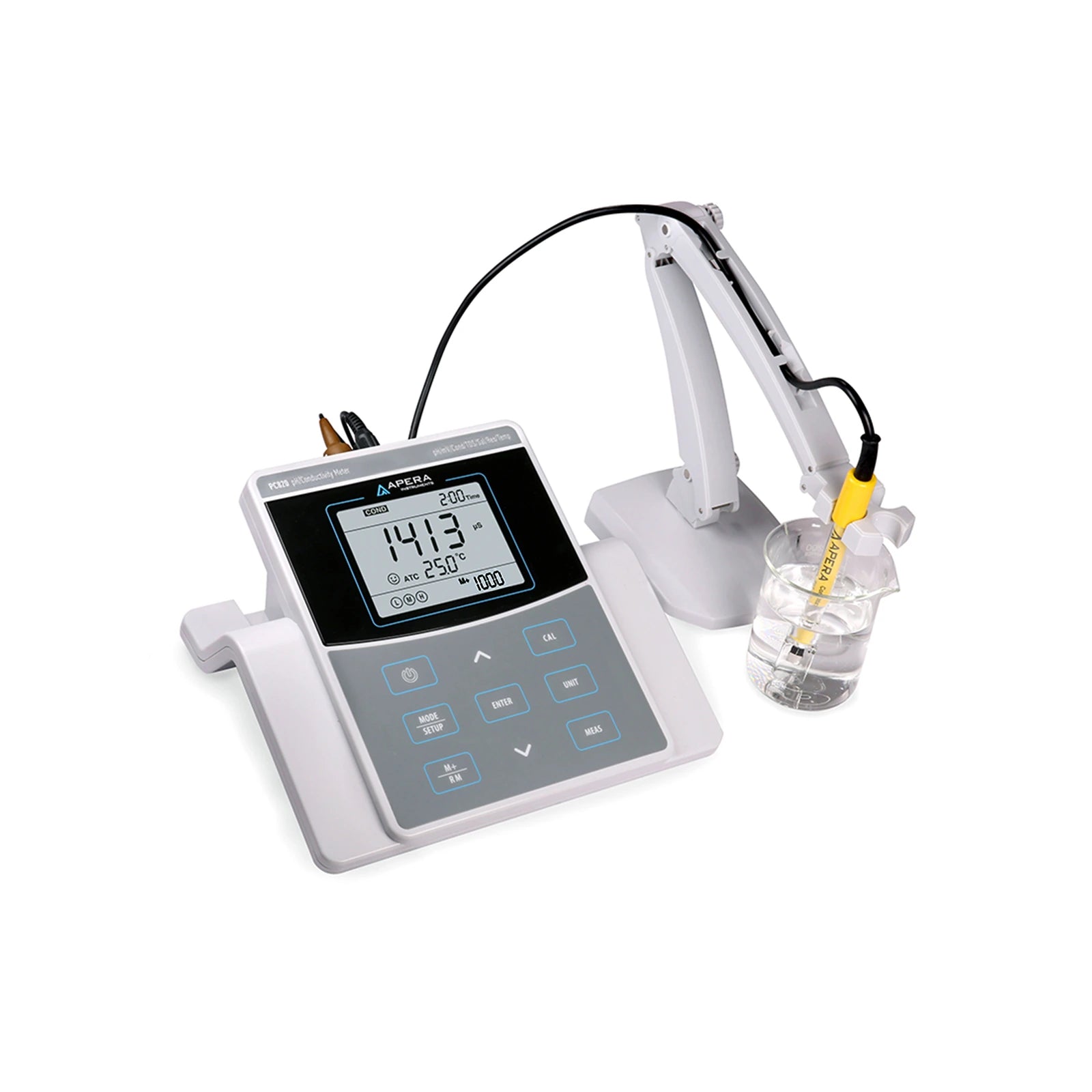 Apera PC820 Precision Benchtop pH/Conductivity Meter Kit Default Title Benchtop pH and Conductivity Meter Apera Instruments