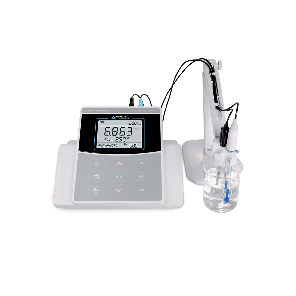 Apera PC820 Precision Benchtop pH/Conductivity Meter Kit Benchtop pH and Conductivity Meter Apera Instruments